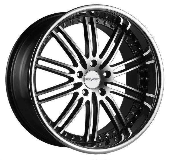 Informacin de SPACWHEELS HENNESSEY, NEGRO, 5X100, 19 x 8.5"