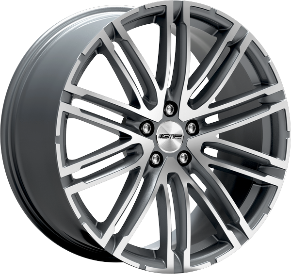 Informacin de GMP TARGA, ANTHRACITE DIAMOND, 5X112, 21 x 10"