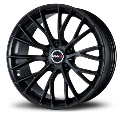 Informacin de MAK MUNCHEN, MATT BLACK, 5X120, 17 x 8"