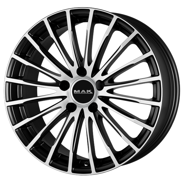 Informacin de MAK STARLIGHT, ICE BLACK, 4X108, 18 x 8"