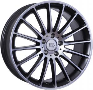 Informacin de MERCEDES W773, DULL BLACK F POLISHED, 5X112, 19 x 9"