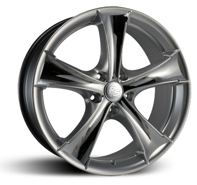 Informacin de RS RS-GT, MATT SILVER W/ INOX FACE, 5X100, 18 x 8"